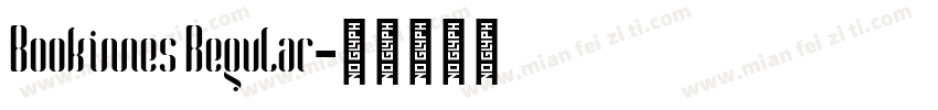 Bookinnes Regular字体转换